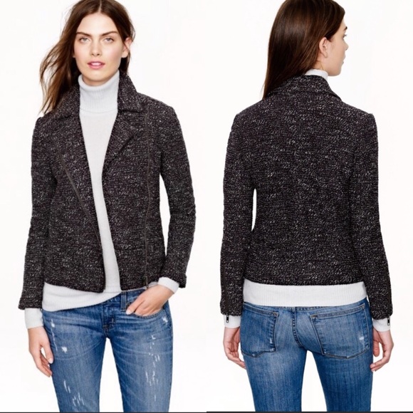 j crew boucle blazer